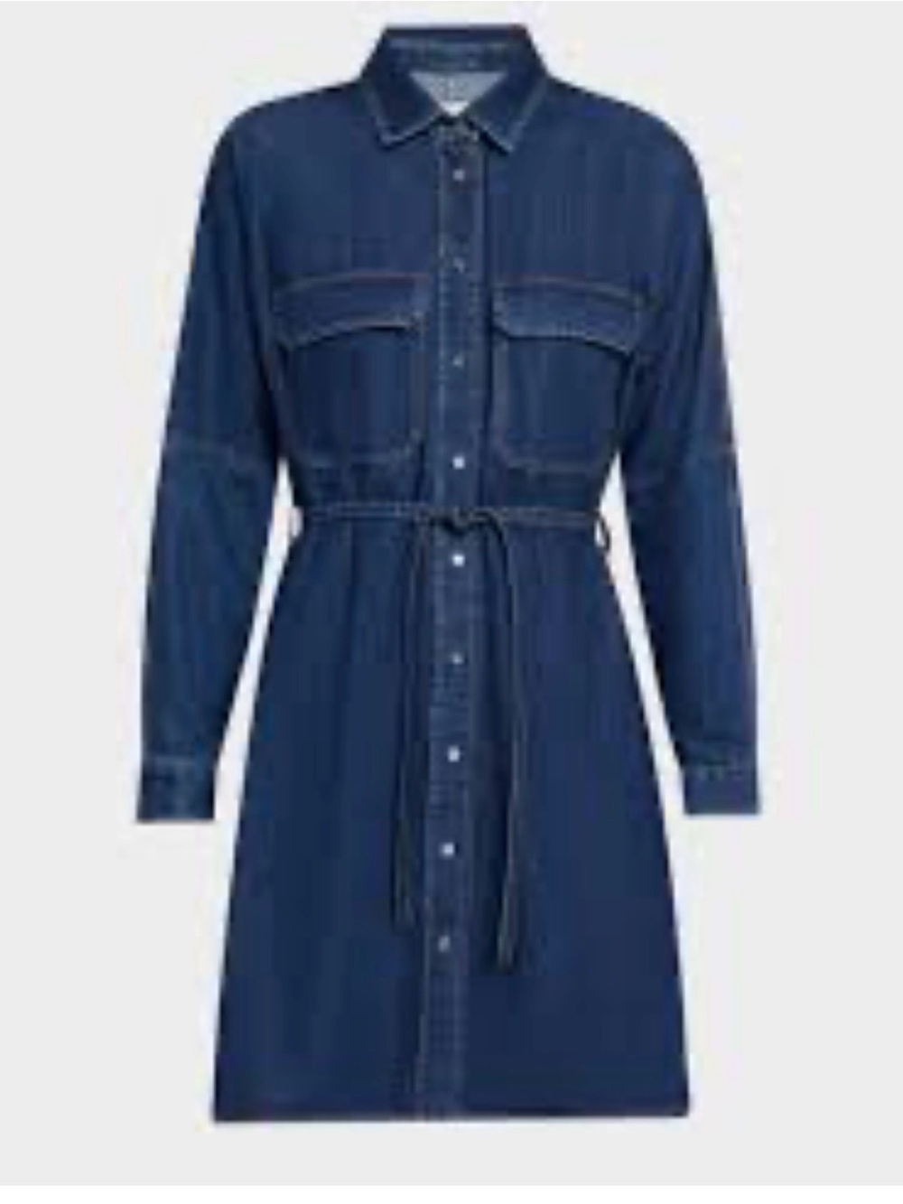 NWT Weekend Max Mara Women Denim Shirt Dress 6
